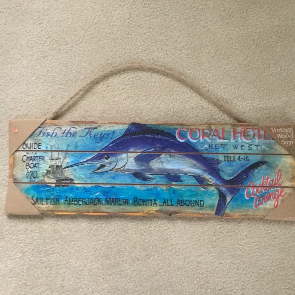 New home decor sign in original packaging. 9”x24”.